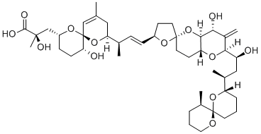 CAS 登录号：139933-46-3， 翅甲藻毒素-2