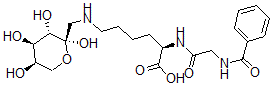 CAS#: 139950-87-1, (2R)-2-[[2-(Benzoylamino)Acetyl]Amino]-6-[[(2R,3S,4R,5R)-2,3,4,5-Tetrahydroxyoxan-2-Yl]Methylamino]Hexanoic Acid