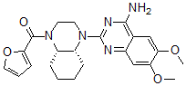 CAS 登录号：139953-73-4， [(4aR,8aS)-4-(4-氨基-6,7-二甲氧基喹唑啉-2-基)-2,3,4a,5,6,7,8,8a-八氢喹喔啉-1-基]-呋喃-2-基甲酮