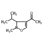 CAS#: 140116-82-1, 1-(3-Isopropyl-2-Methyl-2,3-Dihydro-1,2-Oxazol-4-Yl)Ethanone