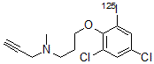 CAS 登录号：140163-68-4， N-(3-(2,4-二氯-6-碘苯氧基)丙基)-N-甲基-2-丙炔基胺