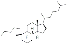 CAS#: 140183-68-2, 3a,6-Dimethyl-3-(6-Methylheptan-2-Yl)-6-Pentyl-2,3,4,5,5a,7,8,9,9a,9b-Decahydro-1H-Cyclopenta[h]Naphthalene