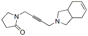 CAS 登录号：14053-09-9， 1-(4-(3a,4,7,7a-四氢-2-异吲哚啉基)-2-丁炔基)-2-吡咯烷酮