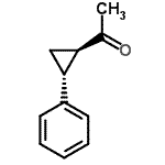 CAS 登录号：14063-86-6， 1-[(1R,2R)-2-苯基环丙基]乙酮