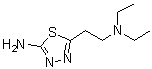 CAS#: 14068-40-7, 5-[2-(Diethylamino)Ethyl]-1,3,4-Thiadiazol-2-Amine