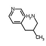 CAS#: 140693-19-2, 2-Methyl-3-(4-Pyridinyl)-1-Propanamine