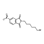 CAS#: 140715-57-7, 2-(6-Bromohexyl)-5-Nitro-1H-Isoindole-1,3(2H)-Dione