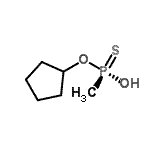 CAS#: 140851-36-1, O-Cyclopentyl Hydrogen (R)-Methylphosphonothioate