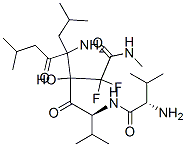 CAS#: 140873-66-1, (3R,4R)-2,2-Difluoro-3-Hydroxy-N,6-Dimethyl-4-[[(2S)-3-Methyl-1-[[(2S)-3-Methyl-2-(3-Methylbutanoylamino)Butanoyl]Amino]-1-Oxobutan-2-Yl]Amino]Heptanamide
