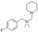 CAS#: 140944-31-6, (4-Fluorophenyl)Methyl-Dimethyl-(Piperidin-1-Ylmethyl)Silane