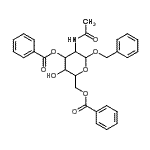 CAS#: 141019-70-7, Benzyl 2-Acetamido-3,6-Di-O-Benzoyl-2-Deoxyhexopyranoside