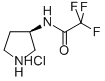 CAS 登录号：141043-16-5， 2,2,2-三氟-N-(3R)-3-吡咯烷基-乙酰胺盐酸盐(1:1)