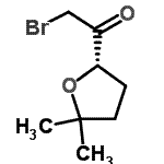 CAS 登录号：141072-75-5， 2-溴-1-[(2S)-5,5-二甲基四氢-2-呋喃基]乙酮