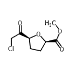 CAS#: 141072-81-3, Methyl (2R,5S)-5-(Chloroacetyl)Tetrahydro-2-Furancarboxylate