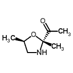 CAS 登录号：141089-16-9， 1-[(2R,5R)-2,5-二甲基-1,3-恶唑烷-2-基]乙酮