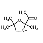 CAS 登录号：141089-20-5， 1-(2,5,5-三甲基-1,3-恶唑烷-2-基)乙酮