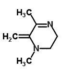 CAS#: 141089-27-2, 1,5-Dimethyl-6-Methylene-1,2,3,6-Tetrahydropyrazine