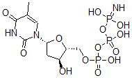 CAS#: 141171-14-4, (Dihydroxyphosphinimyloxy-hydroxy-phosphoryl) [(2R,3S,5R)-3-hydroxy-5-(5-methyl-2,4-dioxo-pyrimidin-1-yl)oxolan-2-yl]methyl hydrogen phosphate