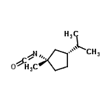 CAS#: 141185-77-5, (1S,3R)-1-Isocyanato-3-Isopropyl-1-Methylcyclopentane
