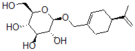CAS 登录号：141206-20-4， (2R,3S,4S,5R,6R)-2-(羟基甲基)-6-[[(4S)-4-丙-1-烯-2-基-1-环己烯基]甲氧基]四氢吡喃-3,4,5-三醇
