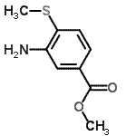 CAS 登录号：141238-13-3， 甲基3-氨基-4-(甲硫基)苯甲酸酯