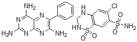CAS 登录号：14124-50-6， 二氢氯噻-氨苯喋啶