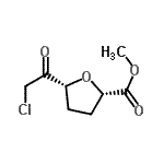 CAS#: 141269-24-1, Methyl (2S,5R)-5-(Chloroacetyl)Tetrahydro-2-Furancarboxylate