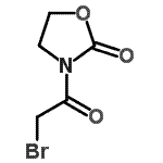 CAS 登录号：141353-28-8， 3-(溴乙酰基)-1,3-恶唑烷-2-酮