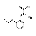 CAS#: 141426-09-7, (2E)-2-Cyano-3-(2-Ethoxyphenyl)Acrylic Acid