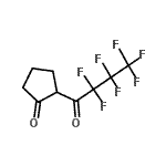 CAS#: 141478-83-3, 2-(2,2,3,3,4,4,4-Heptafluorobutanoyl)cyclopentanone
