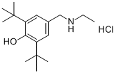 CAS 登录号：141545-89-3， 2,6-二叔丁基-4-(乙基氨基甲基)苯酚盐酸盐
