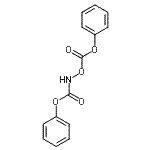 CAS 登录号：141580-65-6， 苯基[(苯氧羰基)氧基]氨基甲酸酯