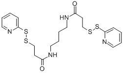 CAS 登录号：141647-62-3， N,N'-1,4-丁烷二基二[3-(2-吡啶基二硫代)-丙酰胺