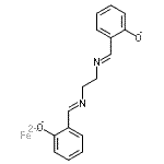 CAS 登录号：14167-12-5， 铁(2+)2,2'-{1,2-乙烷二基二[次氮基(E)甲基亚基]}二苯酚