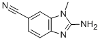 CAS 登录号：141691-42-1， 2-氨基-3-甲基苯并咪唑-5-甲腈