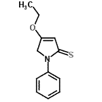 CAS 登录号：141694-14-6， 4-乙氧基-1-苯基-1,5-二氢-2H-吡咯-2-硫酮