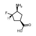 CAS#: 141765-38-0, (1R,3S,4S)-3-Amino-4-Fluorocyclopentanecarboxylic Acid