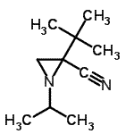 CAS 登录号：141792-54-3， 1-异丙基-2-(2-甲基-2-丙基)-2-氮丙啶甲腈