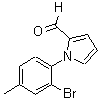CAS 登录号：142045-46-3， 1-(2-溴-4-甲基苯基)-1H-吡咯-2-甲醛