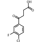 CAS#: 142048-54-2, 4-(4-Chloro-3-Fluorophenyl)-4-Oxobutanoic Acid