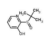 CAS#: 142075-39-6, 2-[(2-Methyl-2-Propanyl)Sulfinyl]-3-Pyridinol