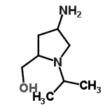 CAS#: 142228-28-2, (4-Amino-1-Isopropyl-2-Pyrrolidinyl)Methanol