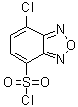 CAS 登录号：142246-48-8， 7-氯-2,1,3-苯并恶二唑-4-磺酰氯