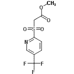 CAS#: 142274-37-1, Methyl {[5-(Trifluoromethyl)-2-Pyridinyl]Sulfonyl}Acetate