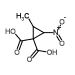 CAS#: 14232-86-1, 2-Methyl-3-Nitro-1,1-Cyclopropanedicarboxylic Acid
