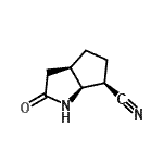 CAS#: 142321-10-6, (3aR,6R,6aS)-2-Oxooctahydrocyclopenta[b]Pyrrole-6-Carbonitrile