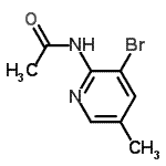 CAS#: 142404-83-9, N-(3-Bromo-5-Methyl-2-Pyridinyl)Acetamide