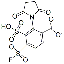 CAS#: 142439-47-2, 1-(4-Fluorosulfonylbenzoyl)Oxy-2,5-Dioxopyrrolidine-3-Sulfonic Acid