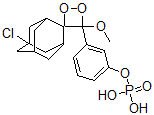 CAS#: 142456-88-0, [3-(1-Chloro-3'-Methoxyspiro[Adamantane-4,4'-Dioxetane]-3'-Yl)Phenyl] Dihydrogen Phosphate