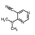 CAS 登录号：14246-91-4， 4-(二甲基氨基)-5-嘧啶甲腈
